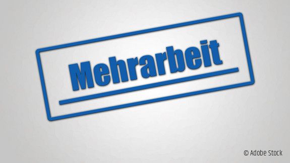 Mehrarbeit - Foto:Adobe Stock